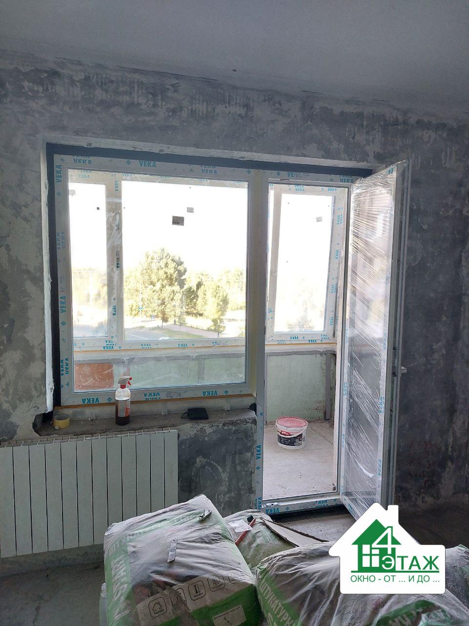 Балконний блок Veka Softline з євромонтажем фото 4ETAG® 