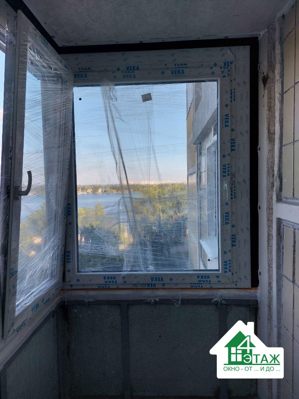 illbruck монтаж вікон VEKA на балконі фото 4ETAG®