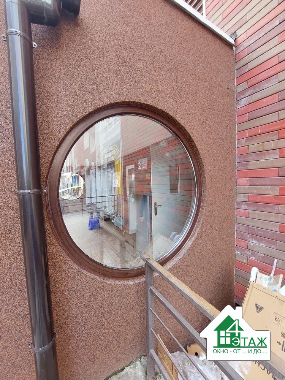 Нестандартні пластикові вікна - круглі пластикові вікна