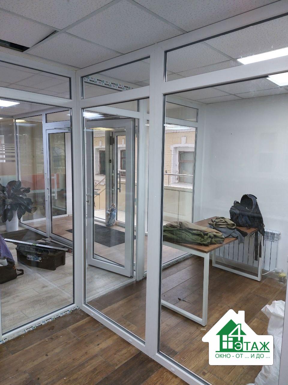 Металлопластиковые перегородки из профиля ВДС - фото 4ETAG®